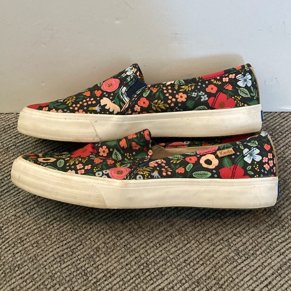 Rifle paper company Keds Floral Slip-On Sneakers size 9 - Picture 9 of 12